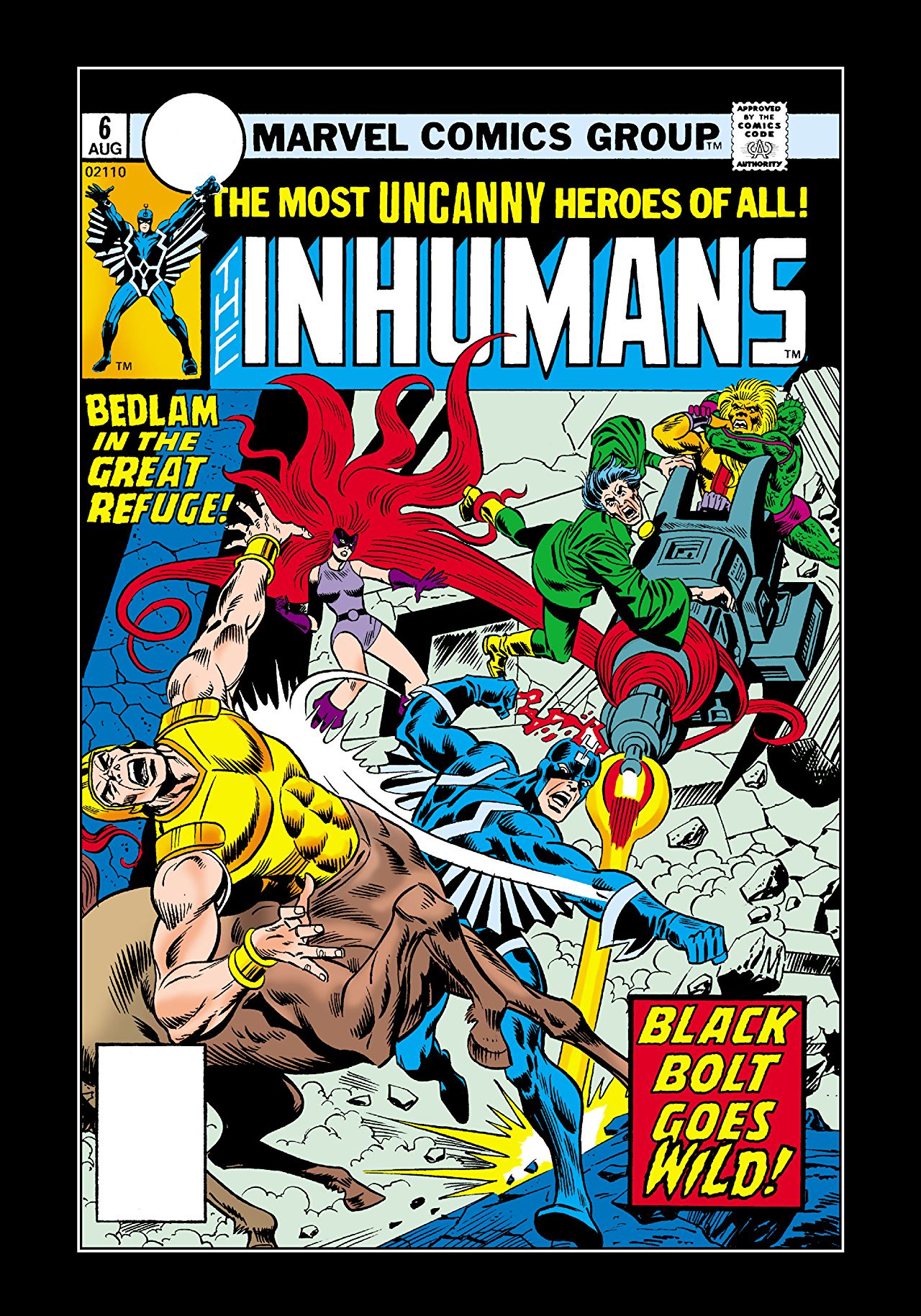 The Inhumans #6 cover