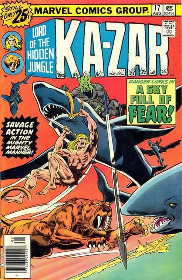 Ka-Zar #17 cover