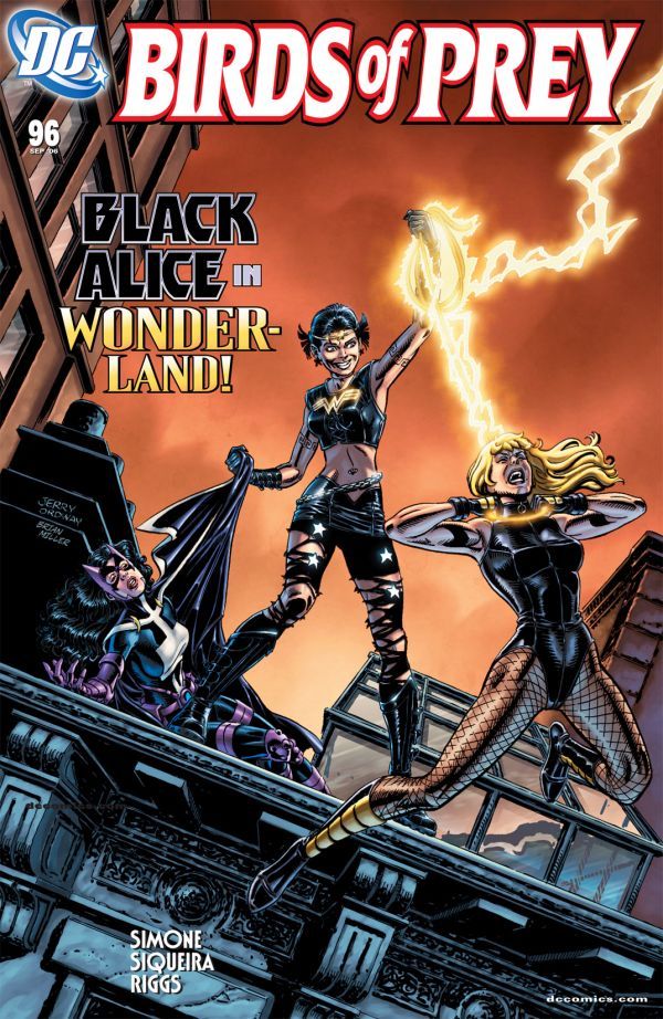 Birds of Prey #96 cover
