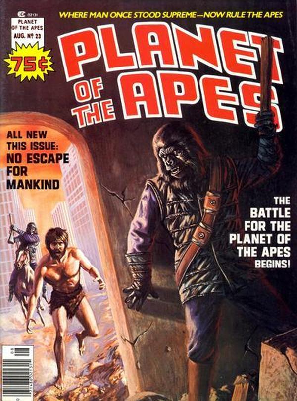 Planet of the Apes #23 cover