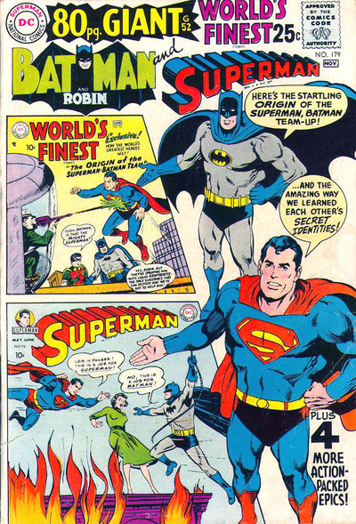 World's Finest Comics #179 cover