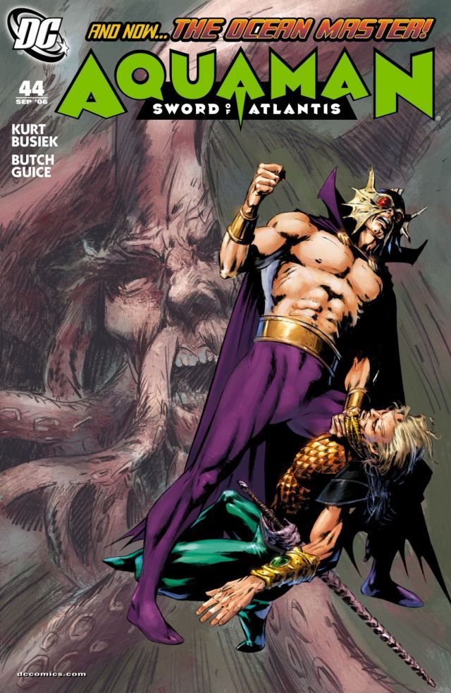 Aquaman: Sword of Atlantis #44 cover