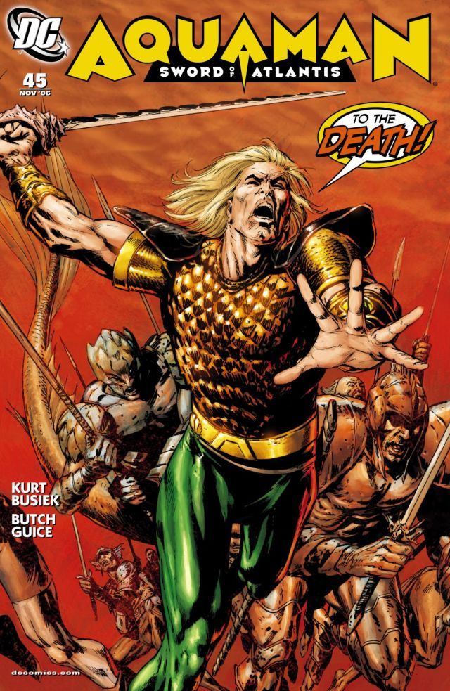 Aquaman: Sword of Atlantis #45 cover