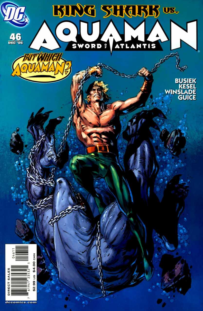 Aquaman: Sword of Atlantis #46 cover