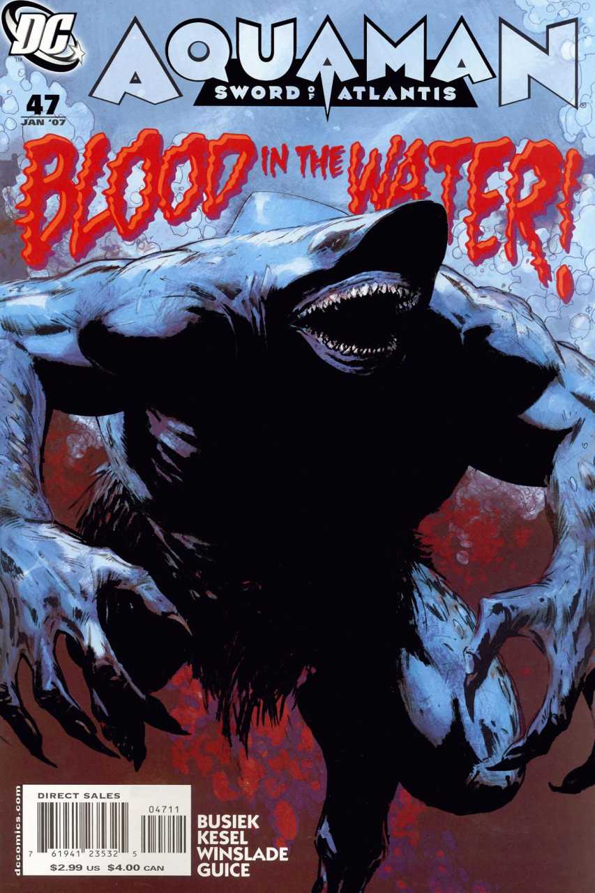 Aquaman: Sword of Atlantis #47 cover