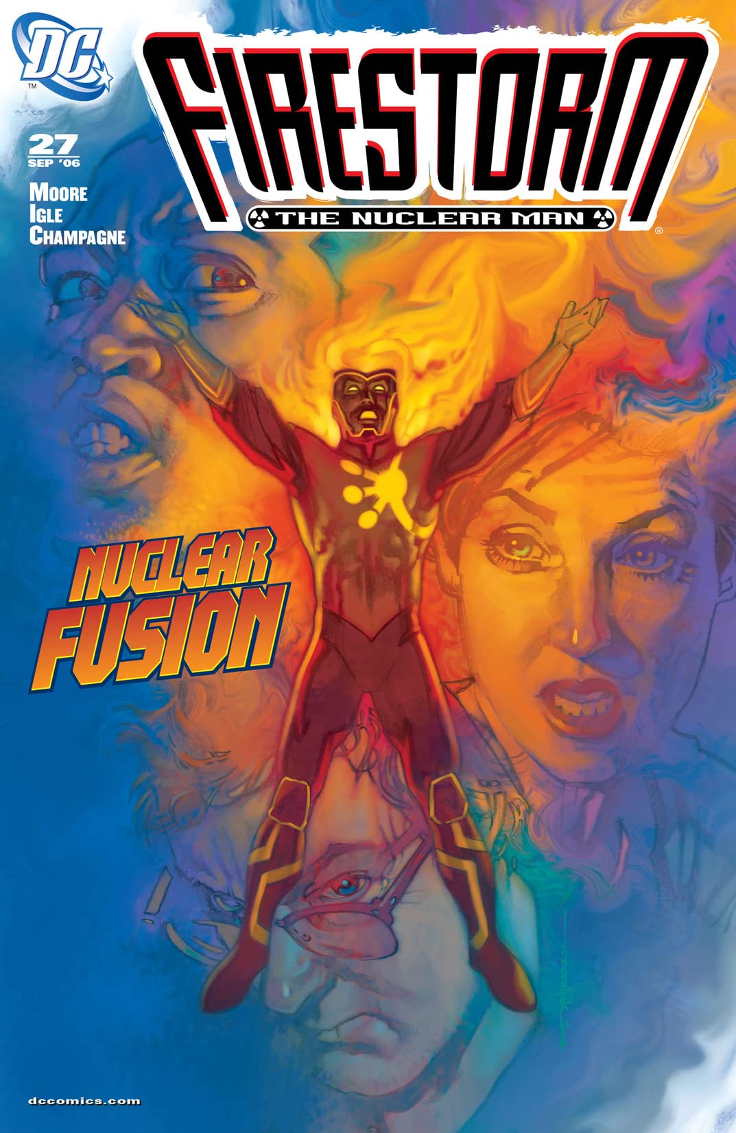 Firestorm: The Nuclear Man #27 cover
