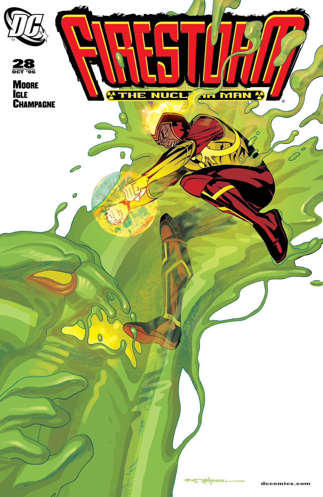 Firestorm: The Nuclear Man #28 cover