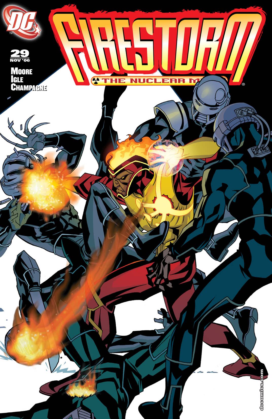 Firestorm: The Nuclear Man #29 cover