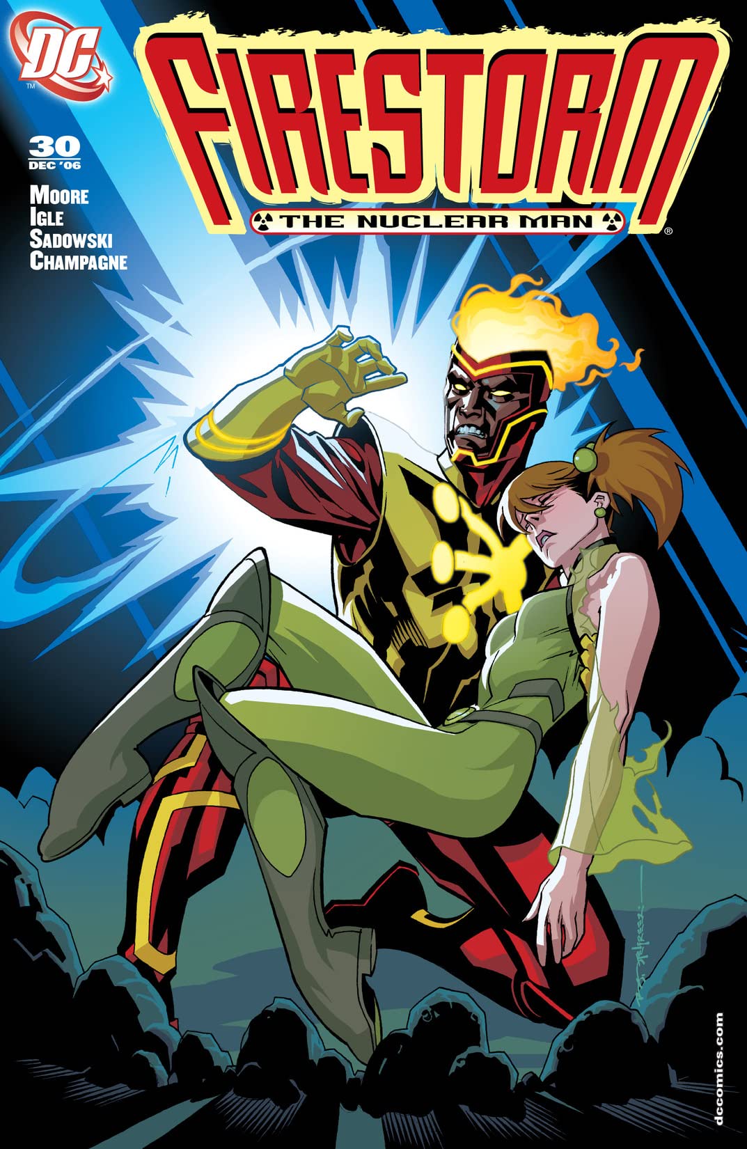 Firestorm: The Nuclear Man #30 cover