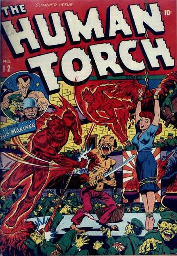 The Human Torch #12 cover