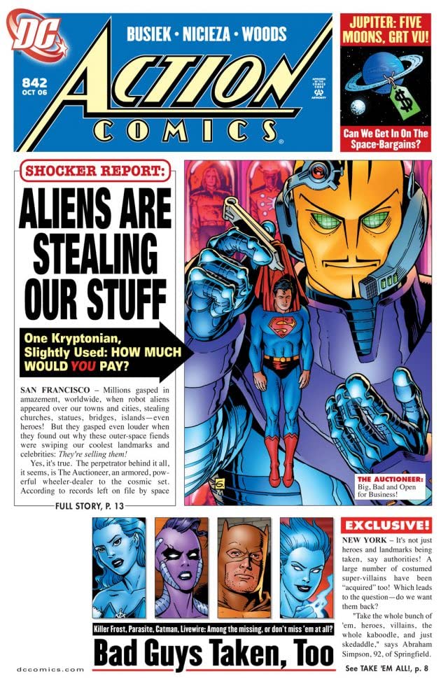 Action Comics #842 cover
