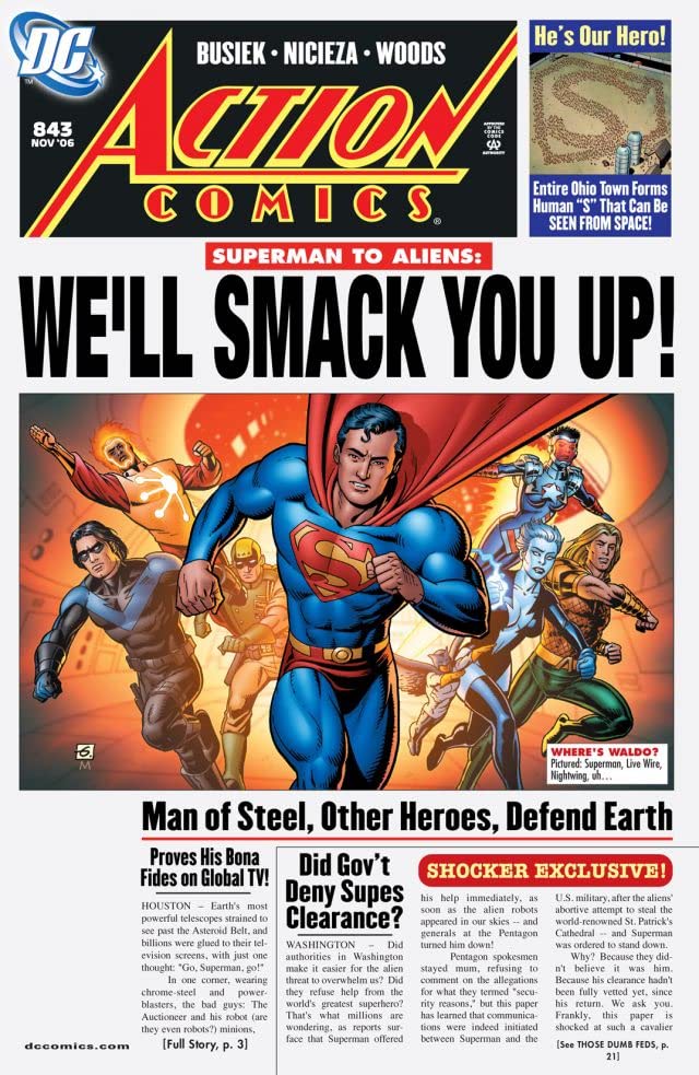 Action Comics #843 cover