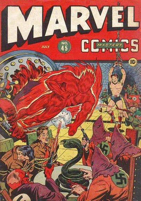 Marvel Mystery Comics #45 cover