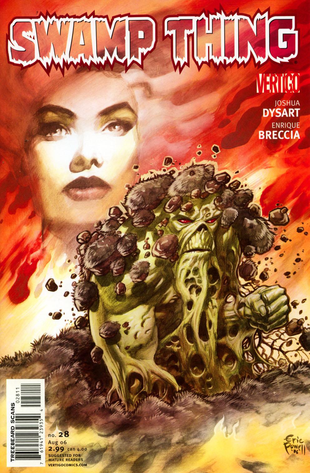 Swamp Thing #28 cover