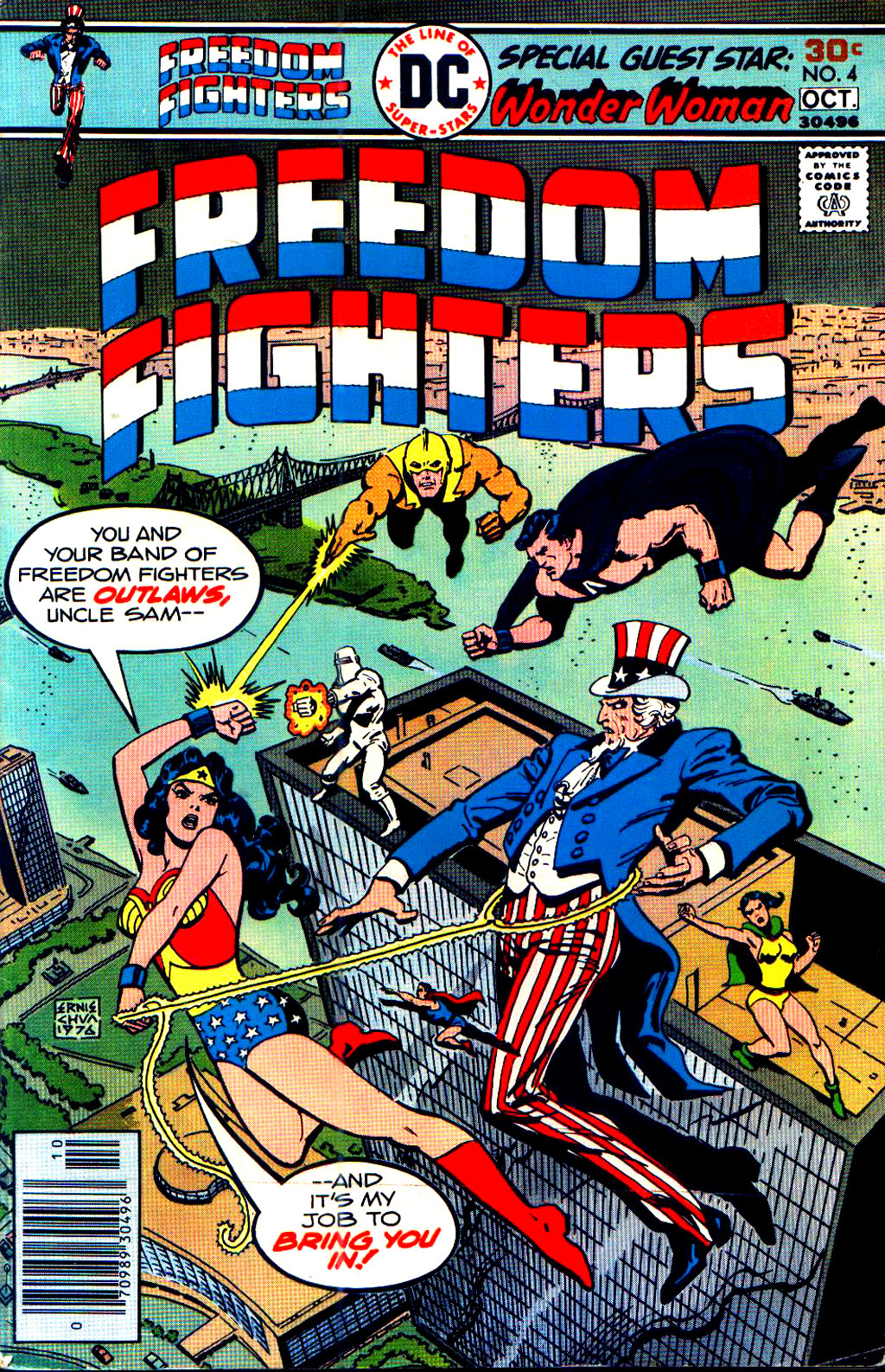 Freedom Fighters #4 cover