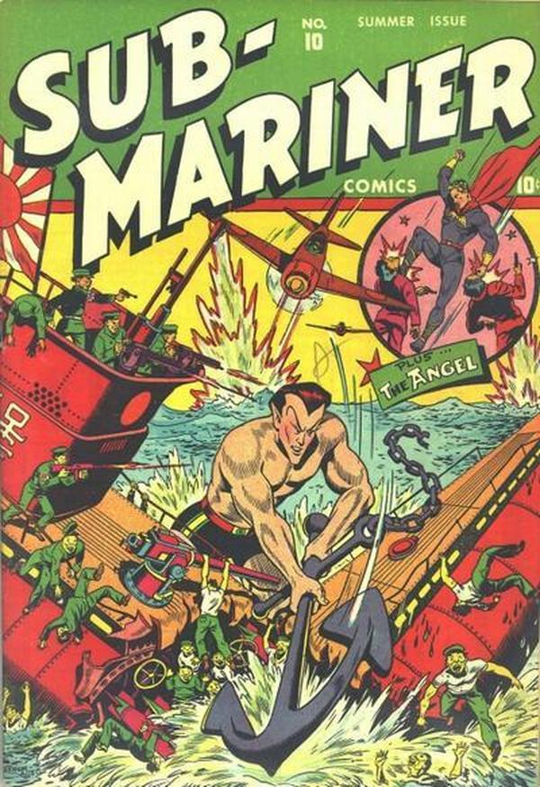 Sub-Mariner Comics #10 cover