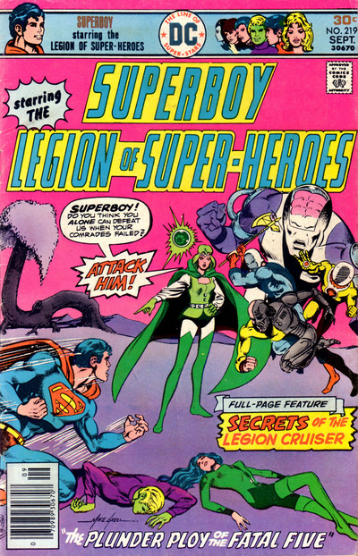 Superboy #219 cover
