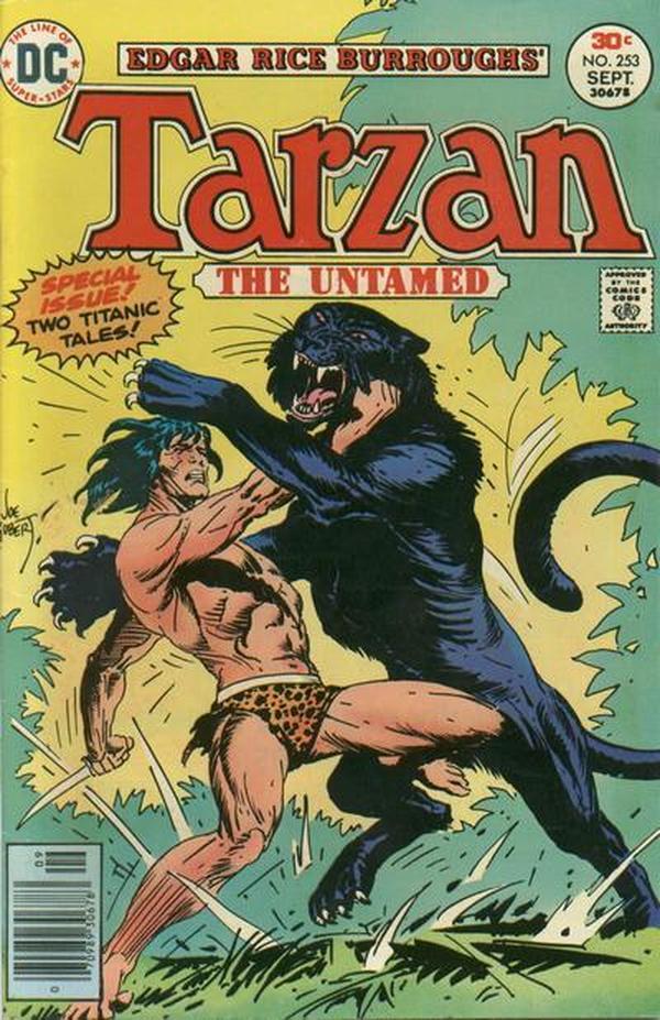 Tarzan #253 cover