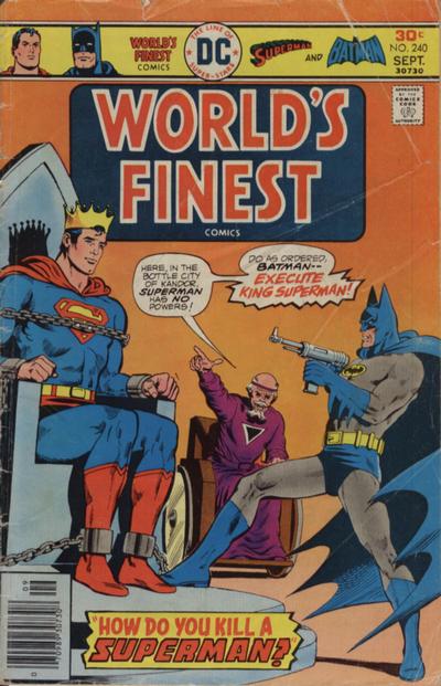 World's Finest Comics #240 cover