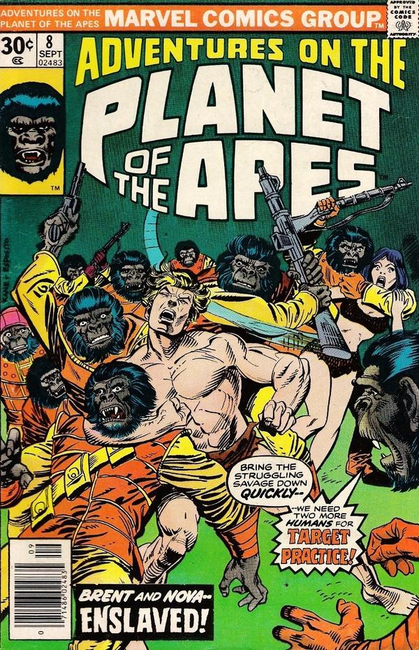 Adventures on the Planet of the Apes #8 cover