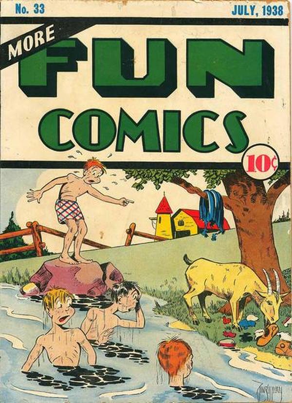 More Fun Comics #33 cover