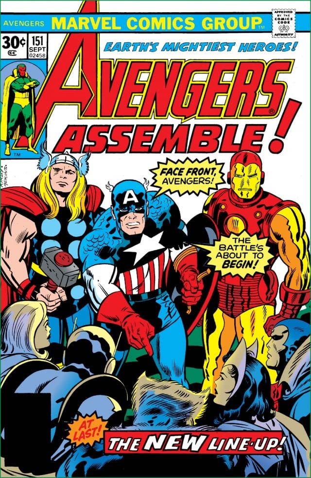The Avengers #151 cover