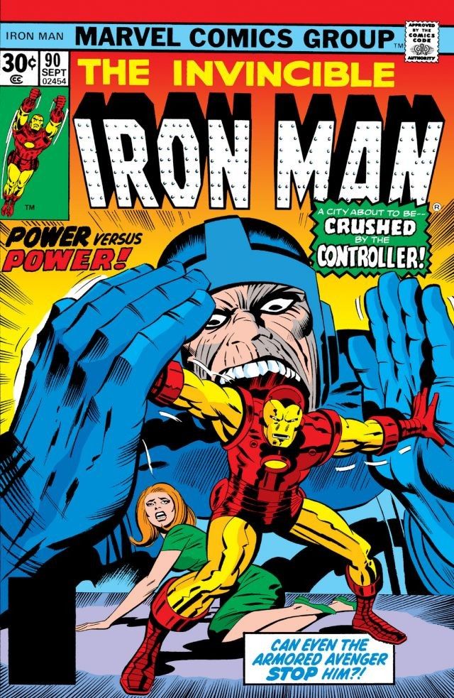 Iron Man #90 cover
