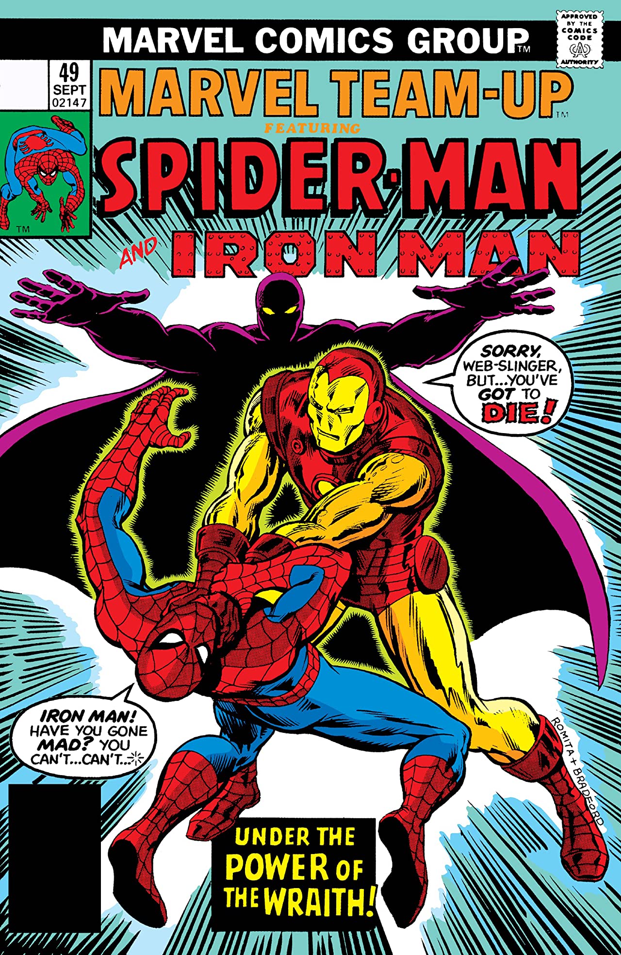 Marvel Team-Up #49 cover