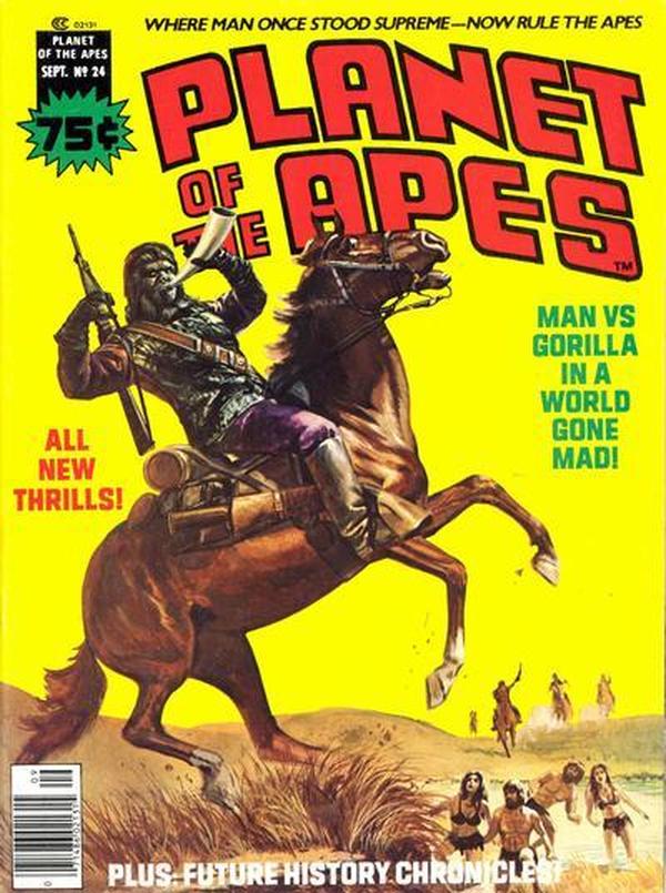 Planet of the Apes #24 cover