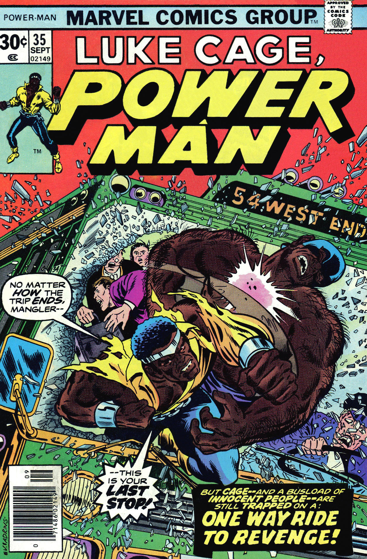 Power Man #35 cover