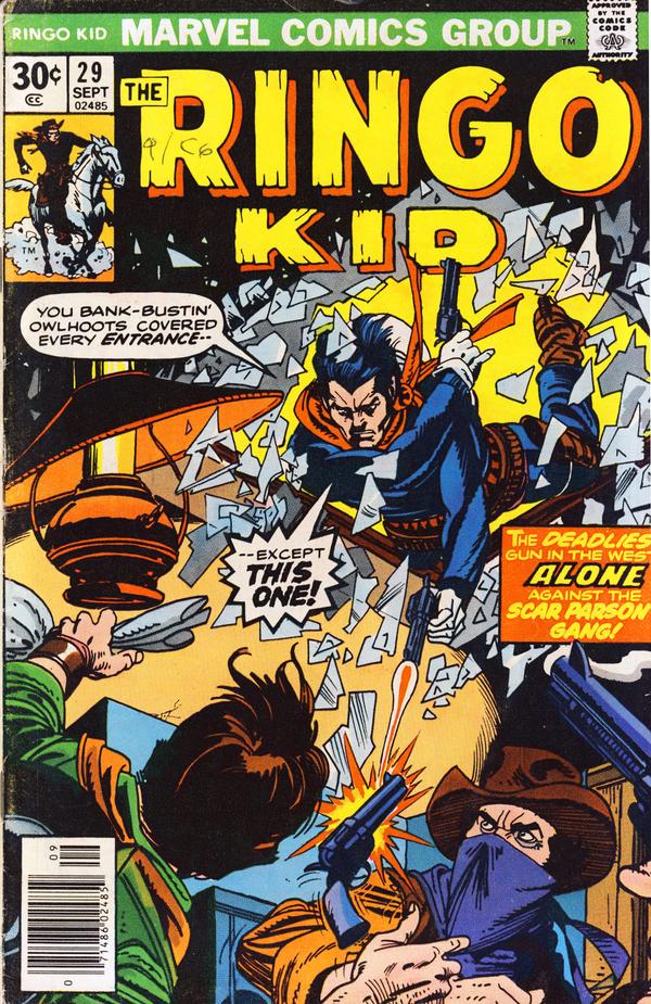 The Ringo Kid #29 cover