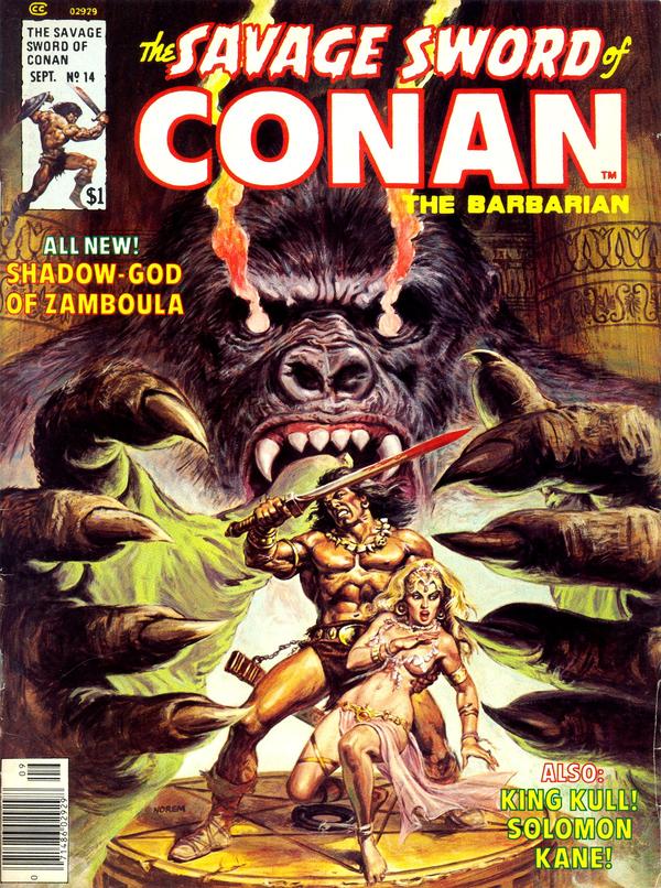 The Savage Sword of Conan #14