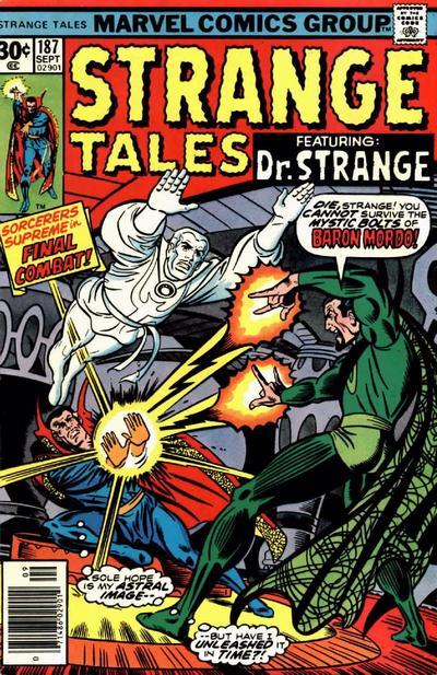 Strange Tales #187 cover