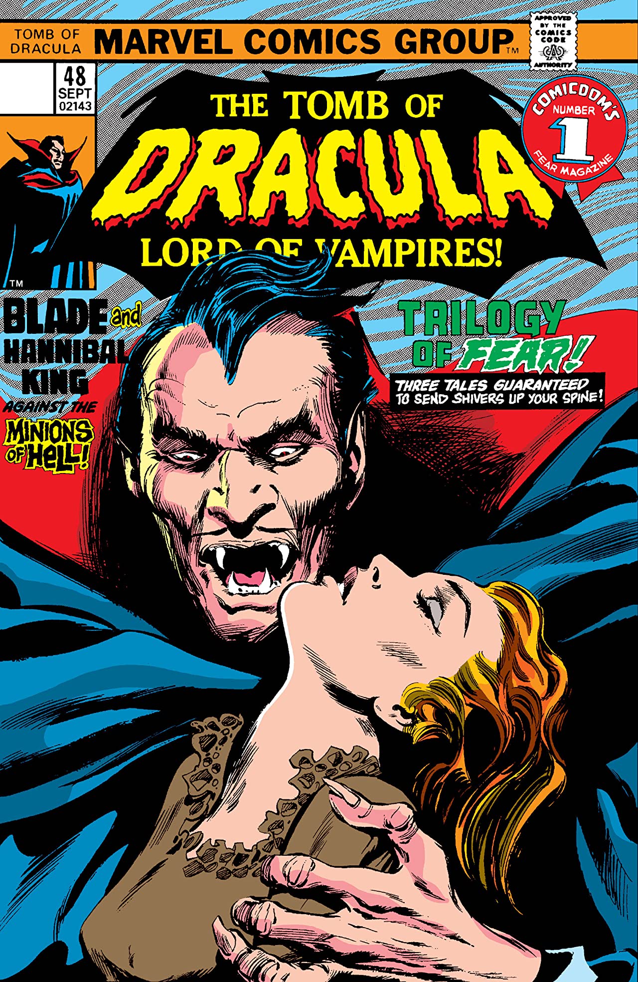 Tomb of Dracula #48 cover