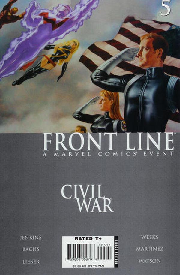 Civil War: Front Line #5 cover