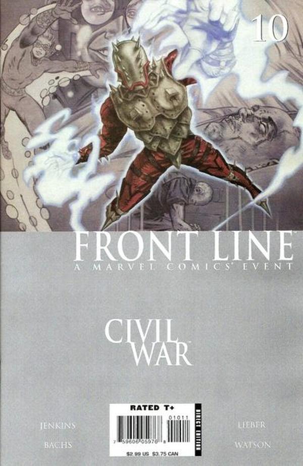 Civil War: Front Line #10 cover