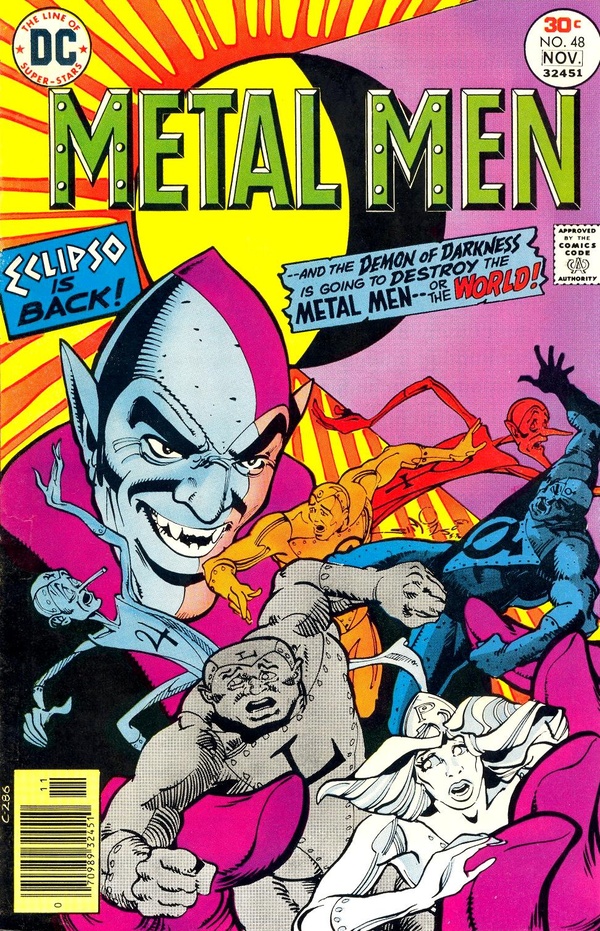 Metal Men #48 cover