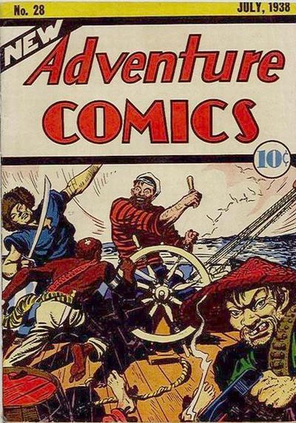 New Adventure Comics #28 cover