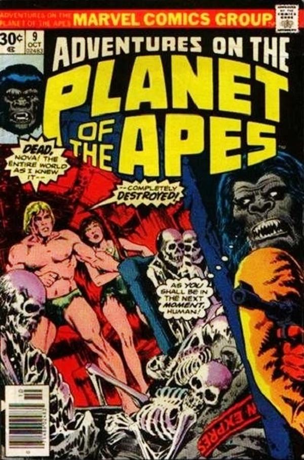 Adventures on the Planet of the Apes #9 cover
