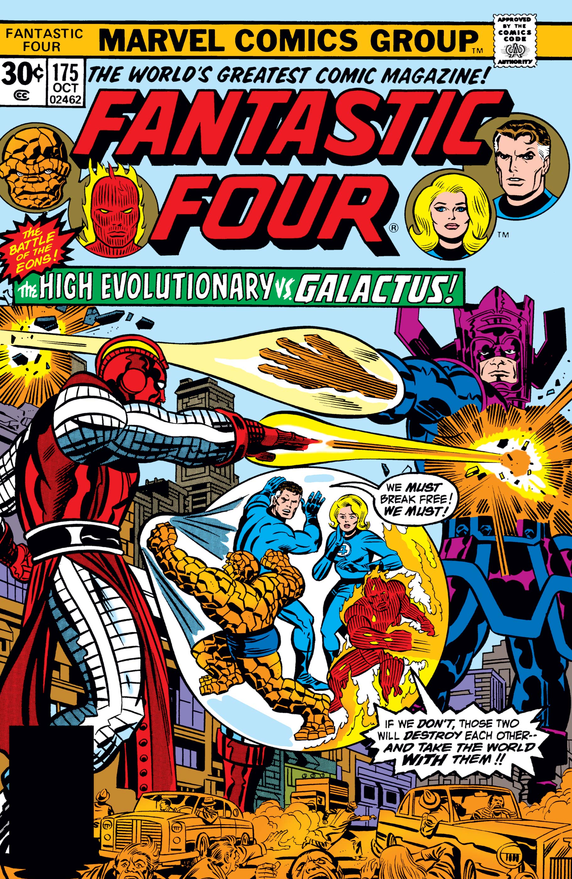 Fantastic Four #175 cover
