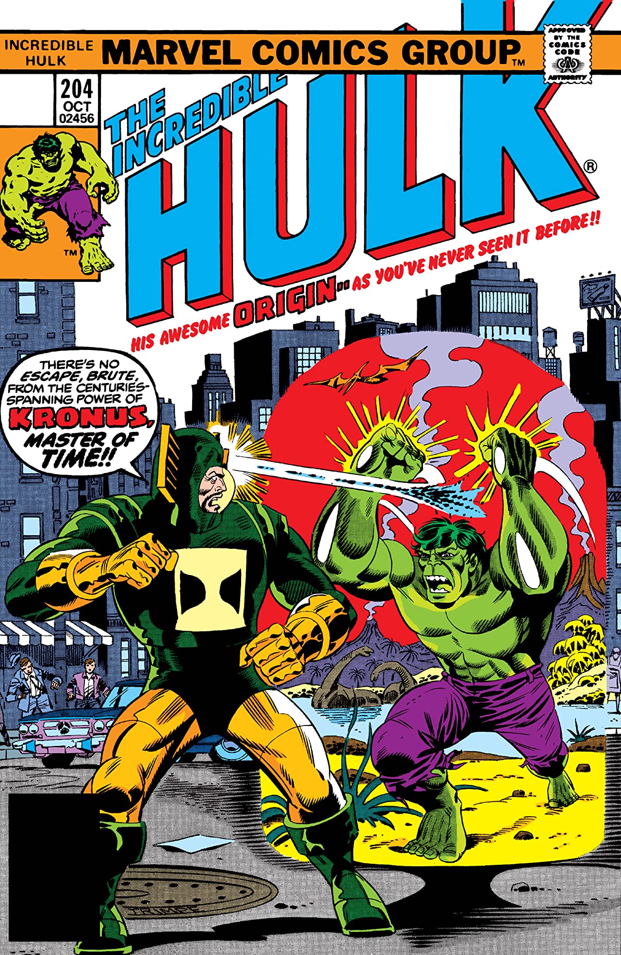 The Incredible Hulk #204 cover