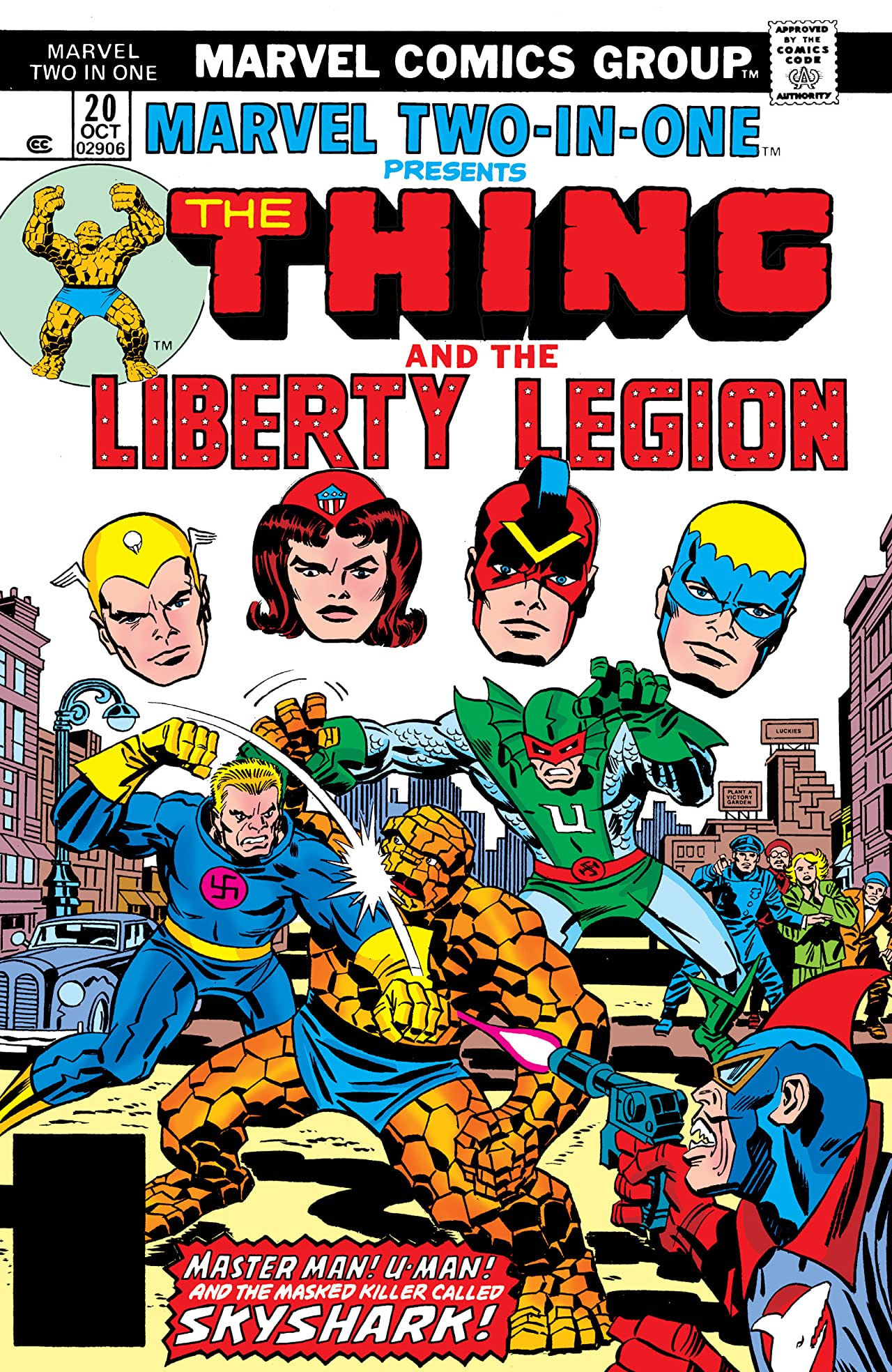 Marvel Two-in-One #20 cover