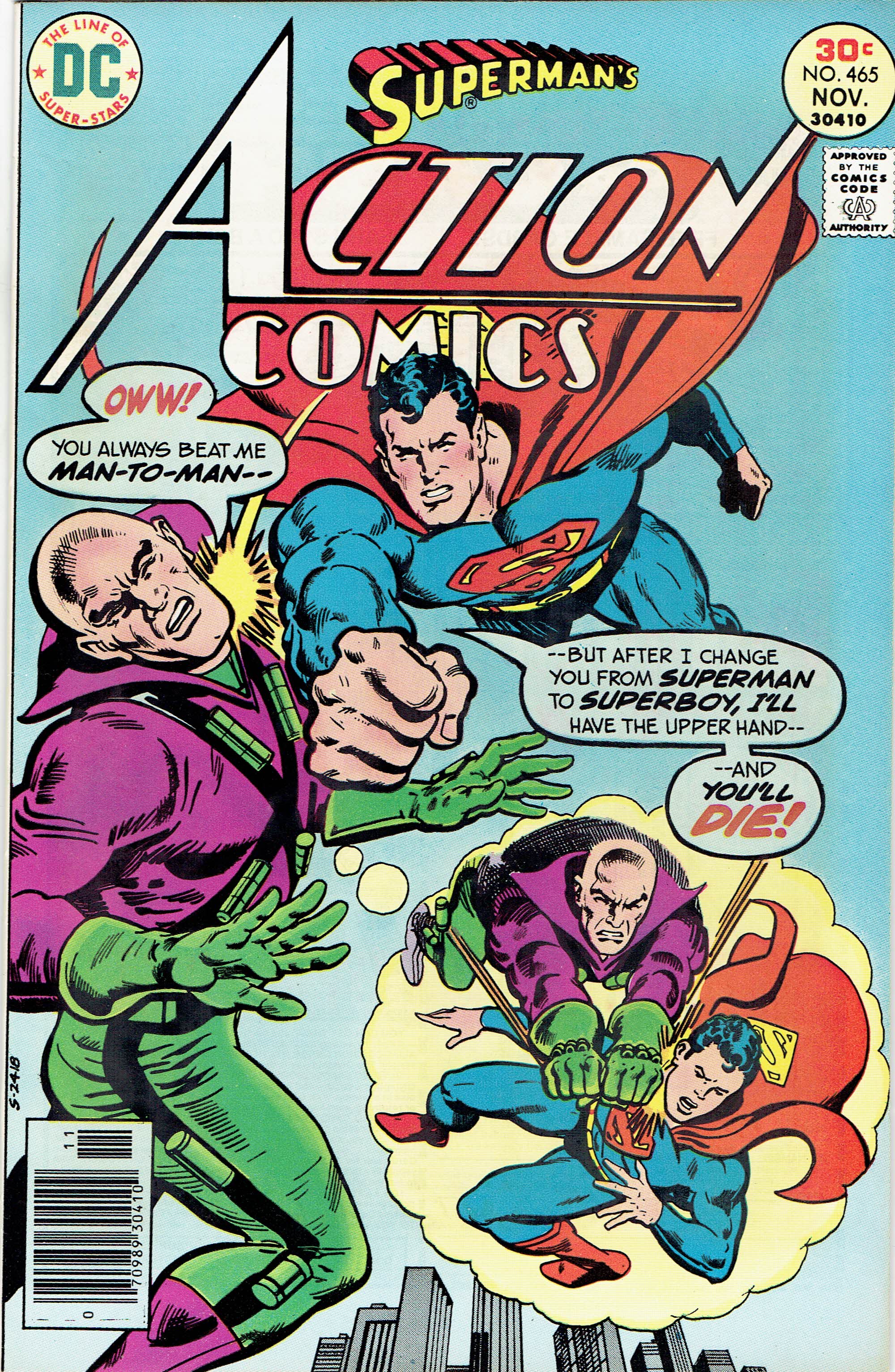 Action Comics #465 cover