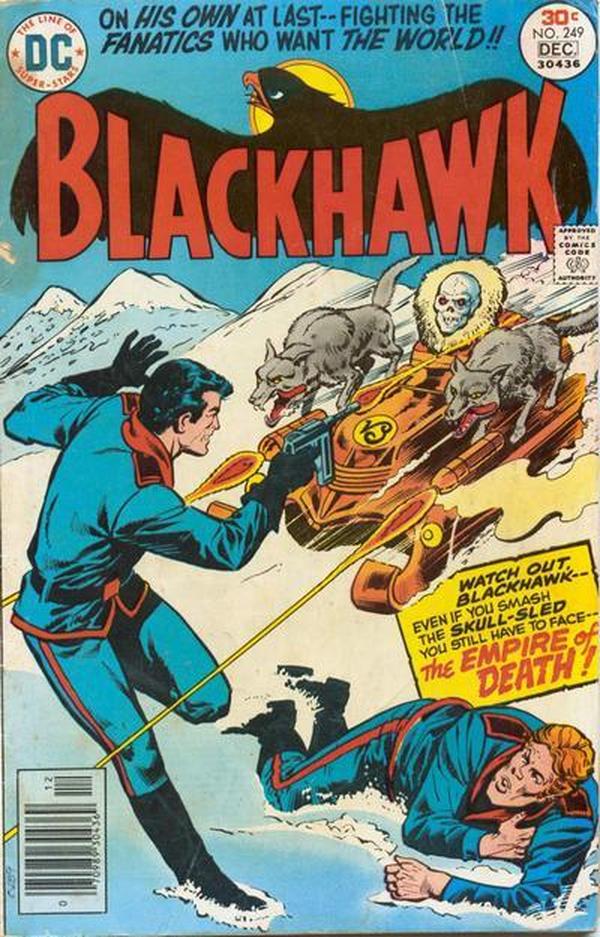 Blackhawk #249 cover