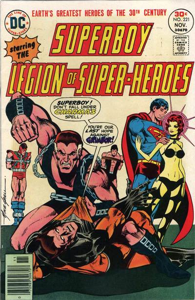 Superboy #221 cover