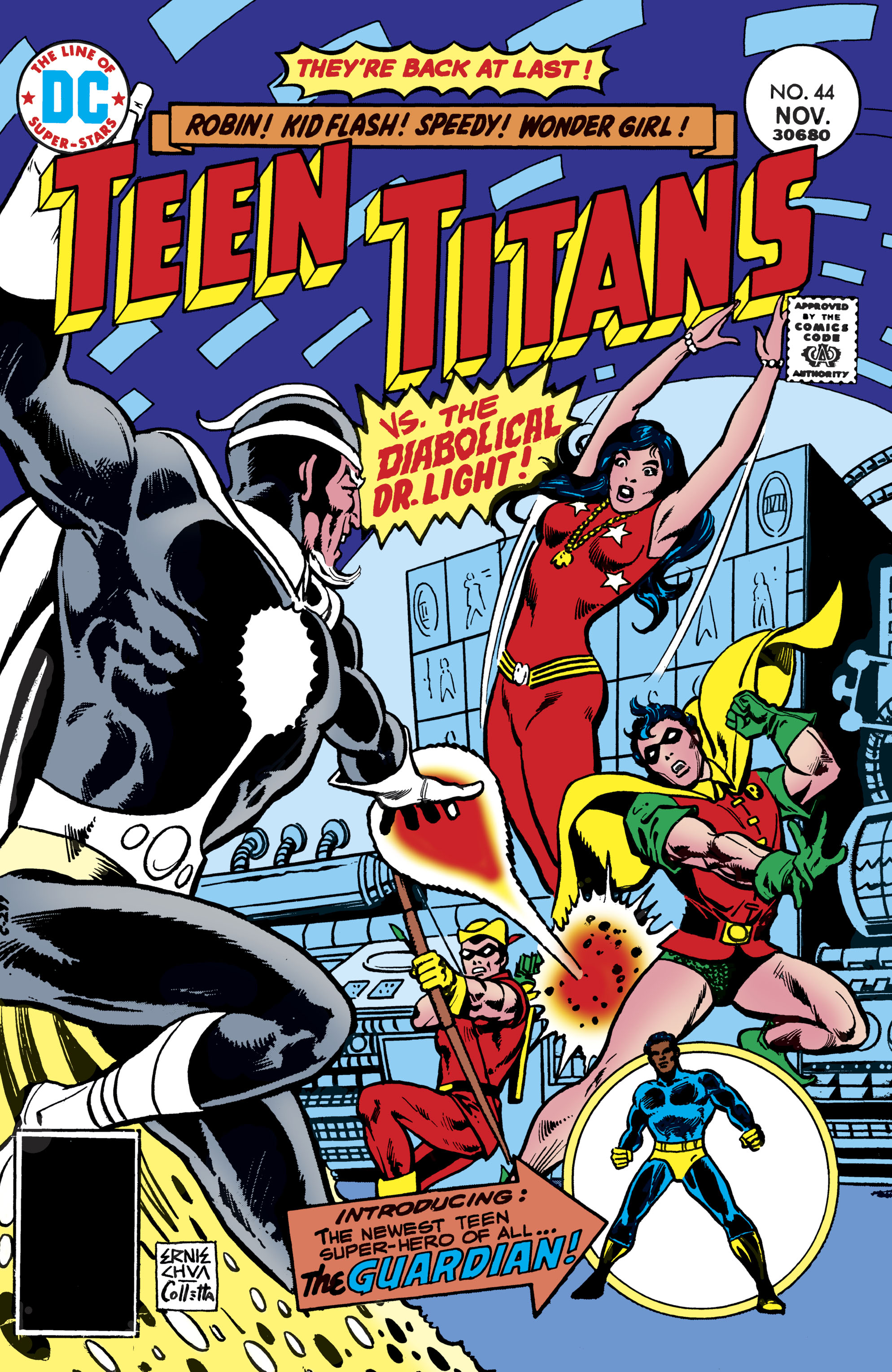 Teen Titans #44 cover