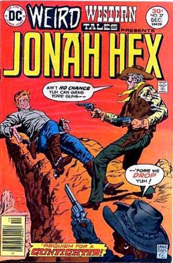 Weird Western Tales #37 cover