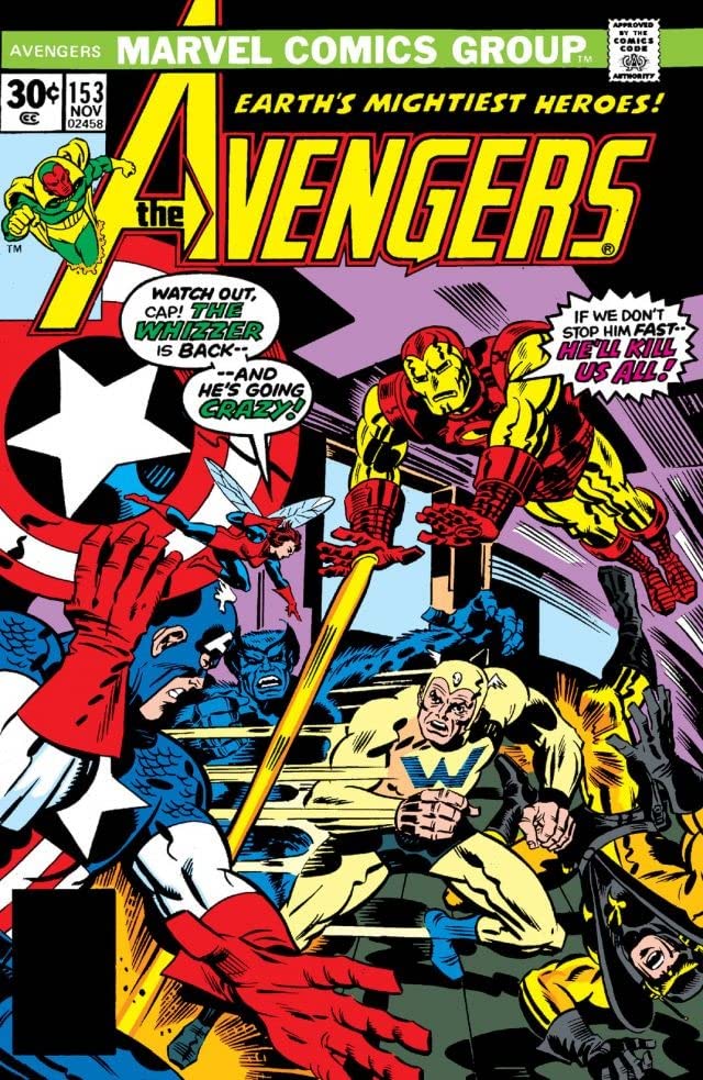 The Avengers #153 cover
