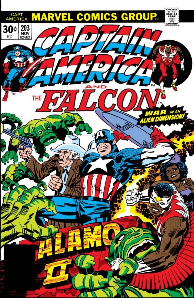 Captain America #203 cover