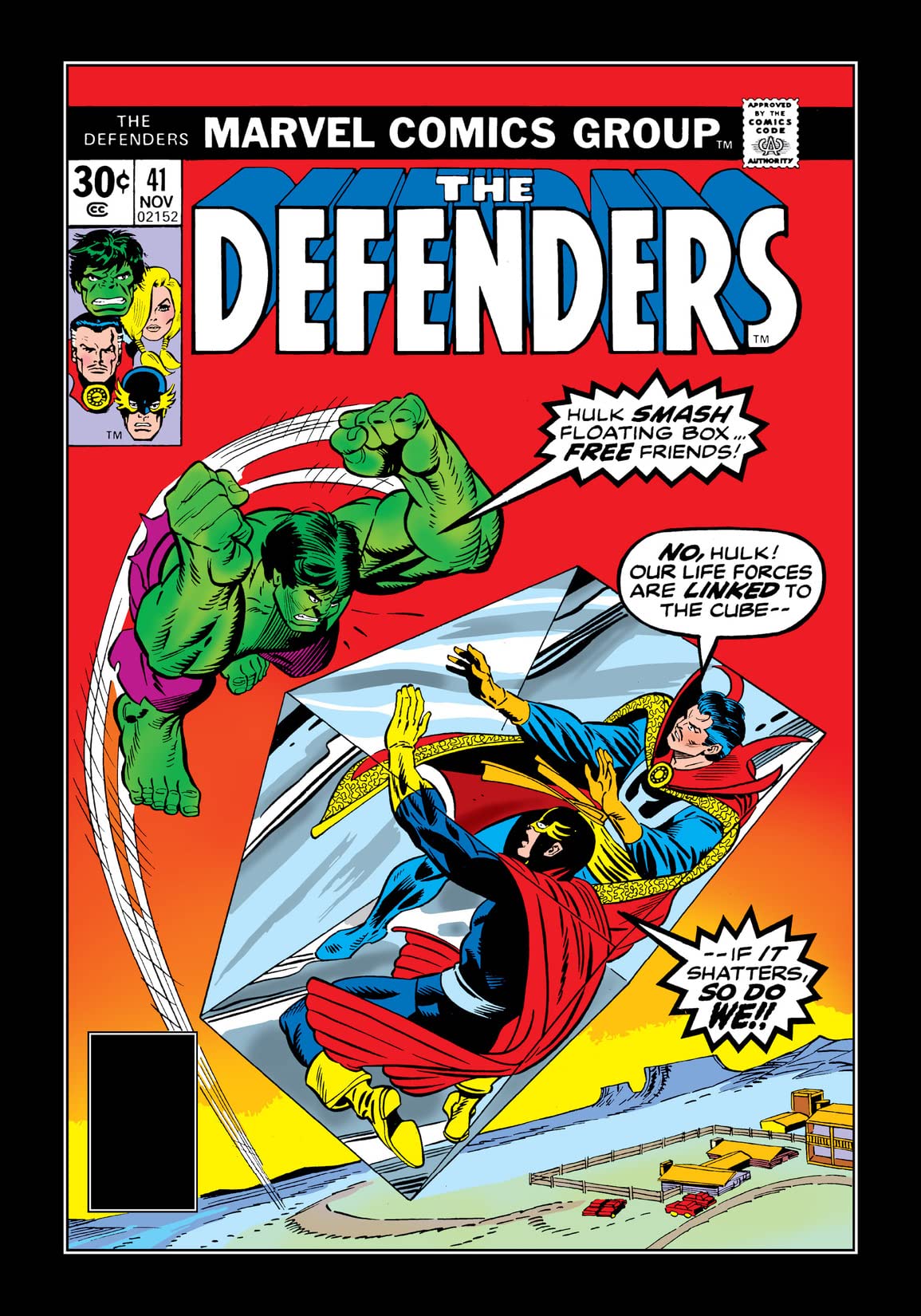 The Defenders #41 cover